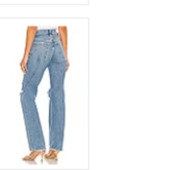 Re/Done 90s Comfy Jean in Sunfaded Destroy 29 - Picture 3 of 5